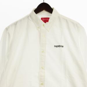 Supreme オックスフォードシャツ ボタンダウン M ホワイト