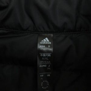 adidas エッセンシャルズ ダウンジャケット HZ5730 ブラック 2XL 231222E