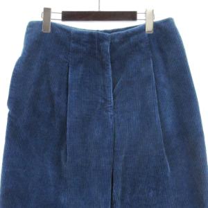 Acne Studios MUROL CORD コーデュロイ パンツ タック ブルー 38