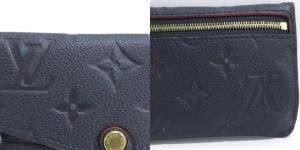 LOUIS VUITTON M62017 モノグラム アンプラント ポシェット クレ コインキーケース ネイビー