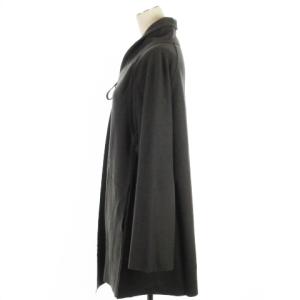 JURGEN LEHL ショールカラー コート ロング ウール カーキ系 M ECS