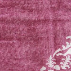 South2 West8 スカーフ バンダナ ペイズリー コットン ピンク ECS