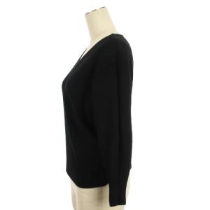 TOMORROWLAND リブニット セーター ウール ブラック S