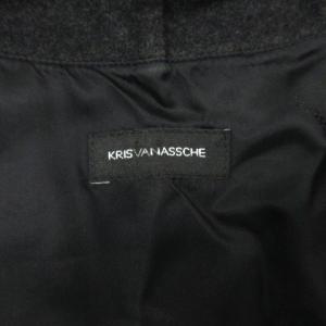 KRISVANASSCHE ベスト ウール 44 チャコールグレー 240123E