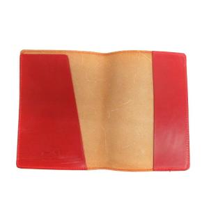 MARGARET HOWELL パスポート ケース レザー レッド 240119E