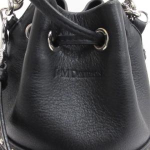 J&M DAVIDSON FRINGE CARNIVAL MINI ショルダーバッグ 2WAY レザー ブラック