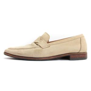 Christian Dior ローファー ヌバック レザー 41 ベージュ 240209E 靴 ECS