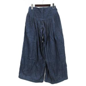KAPITAL デニム バックギャザー ワイルド パンツ インディゴ S 240304E