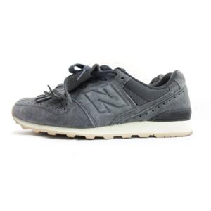 New Balance WL996PRB スニーカー スエード タッセル 22.5cm グレー