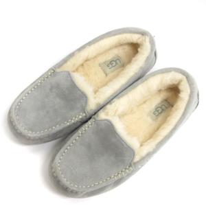 UGG australia ANSLEY アンスレー モカシン シューズ ムートン 3312 グレー 23cm