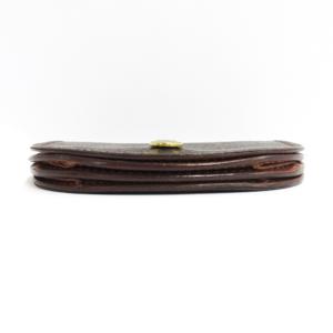 LOUIS VUITTON モノグラム ポルトモネ グゼ コインケース 小銭入れ 財布 M61970 フランス製 ブラウン ECS
