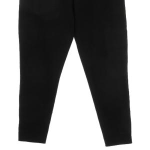 JURGEN LEHL イージー パンツ テーパード ニット ウール ブラック L ECS