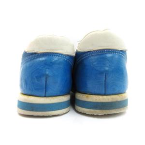 COMME des GARCONS HOMME ライン スニーカー ローカット ブルー 240305E 靴