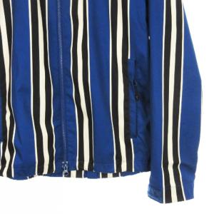 NIKE × FCRB F.C.Real Bristol ストライプ ジャケット パーカー  ブルー S