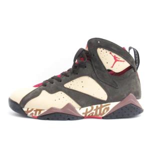 × Patta パタ AIR JORDAN 7 RETRO AT3375-200 ブラウン