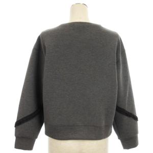 M'S GRACY トレーナー スウェット ブローチ付き 215705 グレー 40