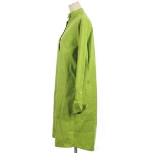 LOEWE シャツ ワンピース ロング 長袖 ライトグリーン 36