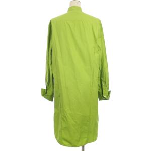 LOEWE シャツ ワンピース ロング 長袖 ライトグリーン 36