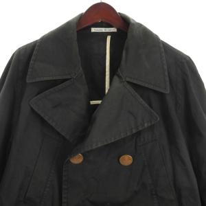 VIVIENNE WESTWOOD MAN コート ダブル コットン イタリア製 ブラック 48