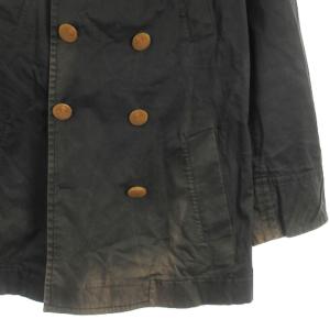 VIVIENNE WESTWOOD MAN コート ダブル コットン イタリア製 ブラック 48