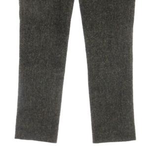 Alexander McQueen ツイード パンツ ヘリンボーン ウール イタリア製 グレー系 44