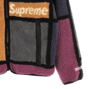 Supreme 20AW Reversible Colorblocked Fleece Jacket