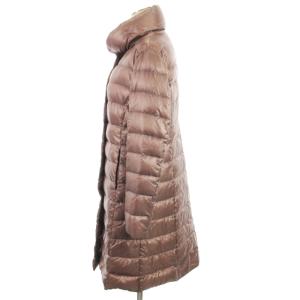 HERNO ダウンコート ロング ジップアップ 21512BDP ピンク系 44 ECS