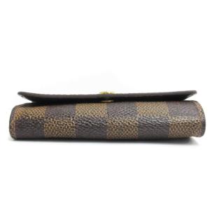 LOUIS VUITTON ダミエ ミュルティクレ6 キーケース 6連 フランス製 N62630 ブラウン ECS