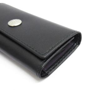 ETTINGER 4連 キーケース レザー ブラック