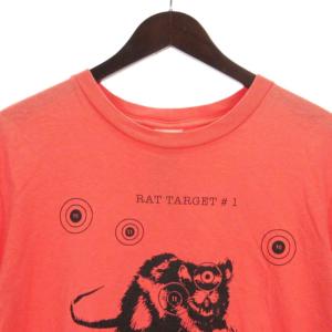 Supreme 07SS RAT TARGET Tシャツ 半袖 L オレンジ