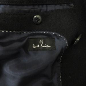 PAUL SMITH ウールカシミヤ Pコート ピーコート ネイビー M 240409E