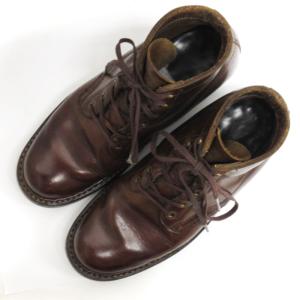 WHITE'S BOOTS レースアップブーツ セミドレス レザー 8 ブラウン