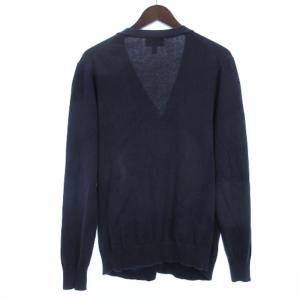 POLO RALPH LAUREN ニット カーディガン コットン ネイビー XL