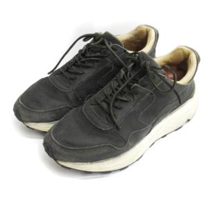 BUTTERO ダッド スニーカー スエード B8020 ブラック 41 27cm