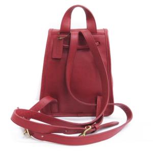 COACH オールドコーチ リュックサック グラブタンレザー USA製 9960 レッド