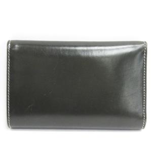 White house Cox 3 Fold Purse Holiday Line ホリデーライン 二つ折り 財布 ブライドルレザー S7660HL カーキ