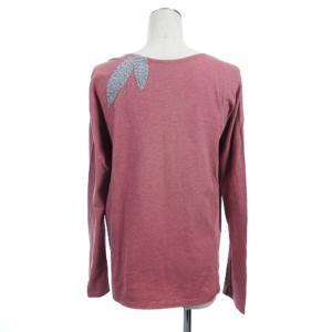 JURGEN LEHL Tシャツ カットソー 長袖 ステッチ ピンク M ECS