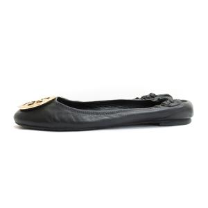 TORY BURCH フラット バレエシューズ 9 ブラック 240625E