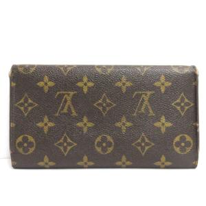 LOUIS VUITTON モノグラム インターナショナル 長財布 M61217 フランス製 ブラウン