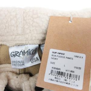 GRAMiCCi BOA FLEECE PANTS ボア フリース パンツ アウトドアウェア アイボリー L 240531E