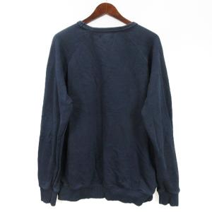 adidas Originals トレーナー スウェット ロゴ プリント ネイビー 2XO 240531E