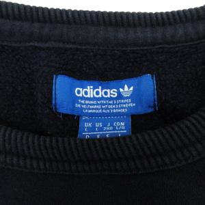 adidas Originals トレーナー スウェット ロゴ プリント ネイビー 2XO 240531E