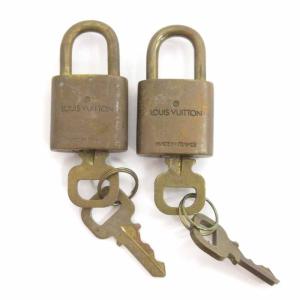LOUIS VUITTON カデナ パドロック キー 鍵 4点セット