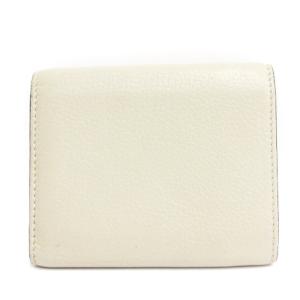 LOEWE トライフォールド コンパクト ウォレット 三つ折り 財布 C660S26X03 ベージュ系 AA ECS