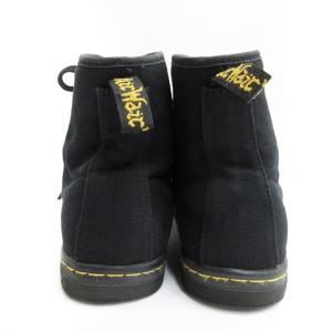 Dr.Martens キャンバス ブーツ 7ホール 6 ブラック 240625E