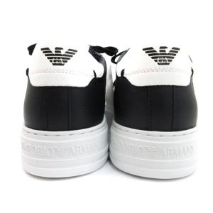 EMPORIO ARMANI ローカット スニーカー X4X570 ブラック 9 27cm