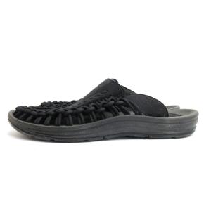 KEEN ユニークスライド サンダル アウトドア 24cm ブラック 240627E
