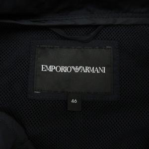 EMPORIO ARMANI ジップアップ ジャケット 46 ネイビー 240719E