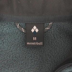 mont-bell クリマプラス100 フリース ジャケット ジップアップ アウトドアウェア ブルー M 240716E