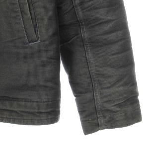 BLUE BLUE JAPAN N-1 デッキジャケット フェイクファー ジップアップ グレー系 1